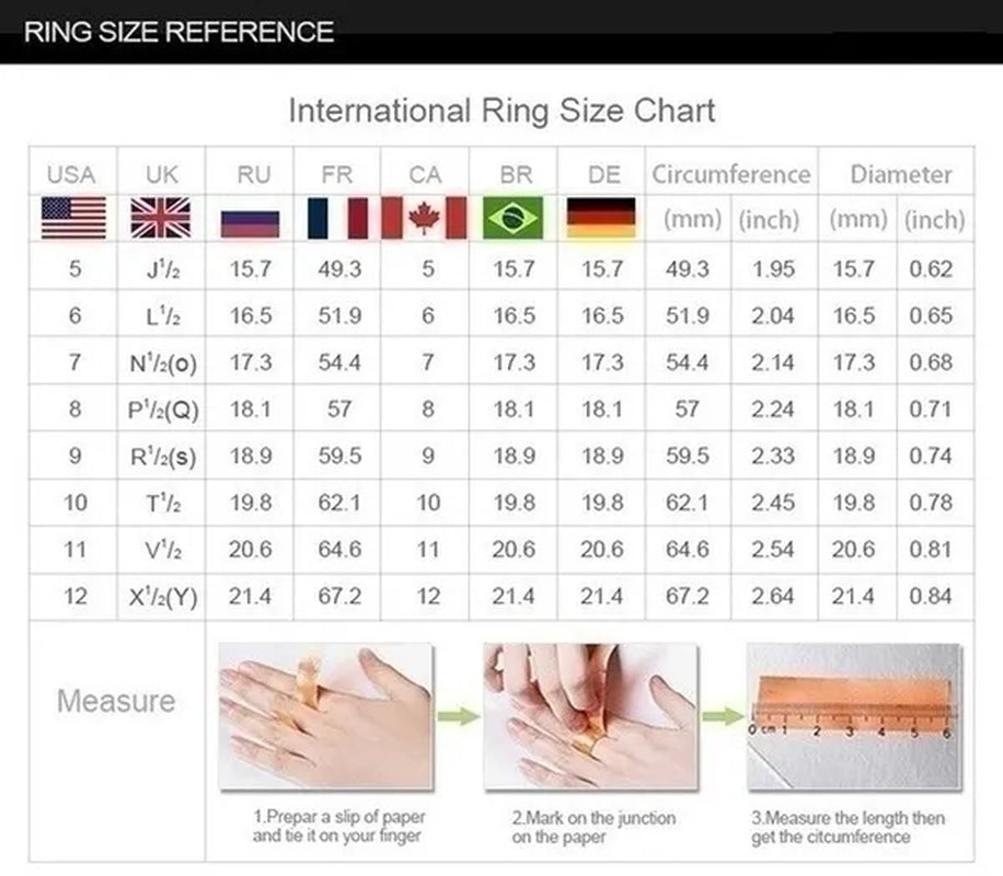 Women's Fashion White Sapphire Gemstone Rhinestone Heart Turquoise Rings for Women Elegant Diamond Wedding Engagement Party Banquet Ring Size 5-12 - WORLD TIME VISITS