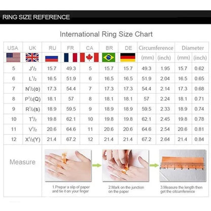 Fashion 925 Sterling Silver Twist Ring White Sapphire Diamond Wedding Band Female Bride Proposal Engagement Party Jewelry Anniversary Gift - WORLD TIME VISITS