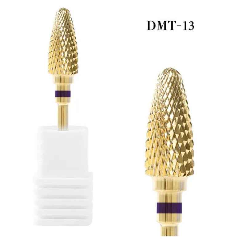 Tungsten Diamond Milling Cutter Nail Art Drill Bit for Manicure Nail Files Electric Rotary Mills Nail Gel Remove Grinder - WORLD TIME VISITS