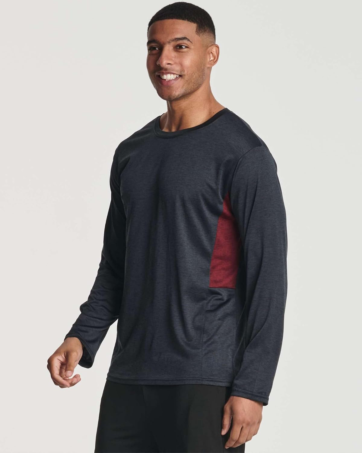 4 Pack: Men'S Dry-Fit UV Moisture Wicking UPF 50+ SPF Sun Protective Fishing Hiking Active Long Sleeve Shirt