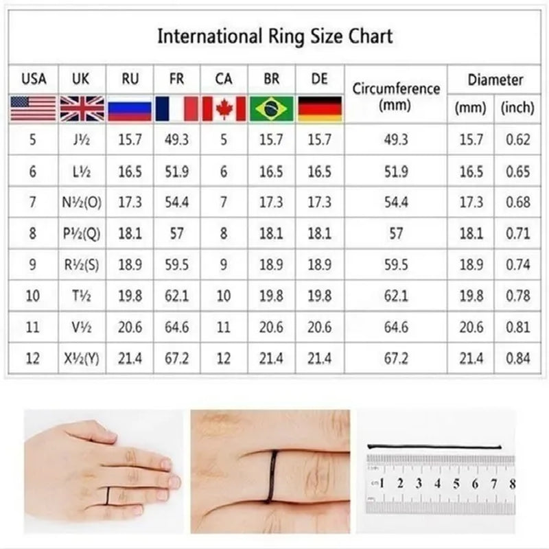 New Luxury Fashion Round Moissanite Diamond Ring Engagement Ring for Women Lady Anniversary Gift Jewelry Christmas Gift