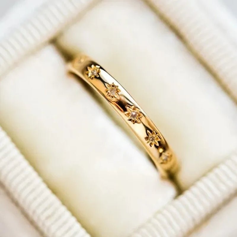 Luxury Bride Jewelry for Women Rings Fashion 925 Sterling Silver Diamond Wedding Band Proposal Engagement Anniversary Party Accessories Gift - WORLD TIME VISITS