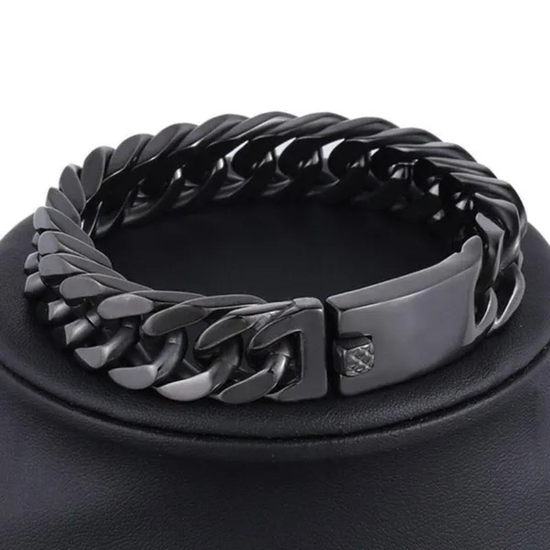Luxury Fashion Creative Men's and Women's Bracelets Gold Black Silver Bracelets Party Hip - hop Bracelets Punk Bracelets Birthday Party Jewelry Gifts - WORLD TIME VISITS