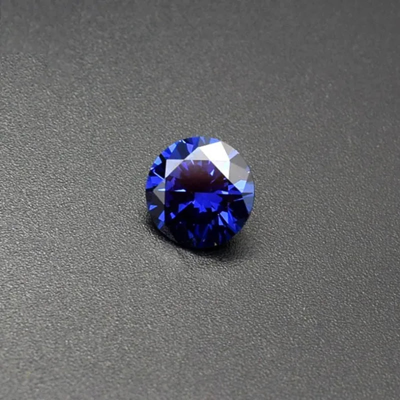 Natural Cutting 3A Blue Tanzania Sapphire Unheated 6x8mm 7x7mm Corundum Spinel Various Shapes Mosaic Jewelry Diy Blue Gem AAA - WORLD TIME VISITS