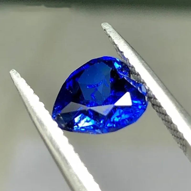 Natural Cutting 3A Blue Tanzania Sapphire Unheated 6x8mm 7x7mm Corundum Spinel Various Shapes Mosaic Jewelry Diy Blue Gem AAA - WORLD TIME VISITS