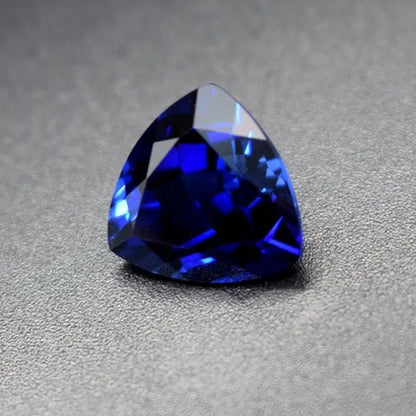 Natural Cutting 3A Blue Tanzania Sapphire Unheated 6x8mm 7x7mm Corundum Spinel Various Shapes Mosaic Jewelry Diy Blue Gem AAA - WORLD TIME VISITS