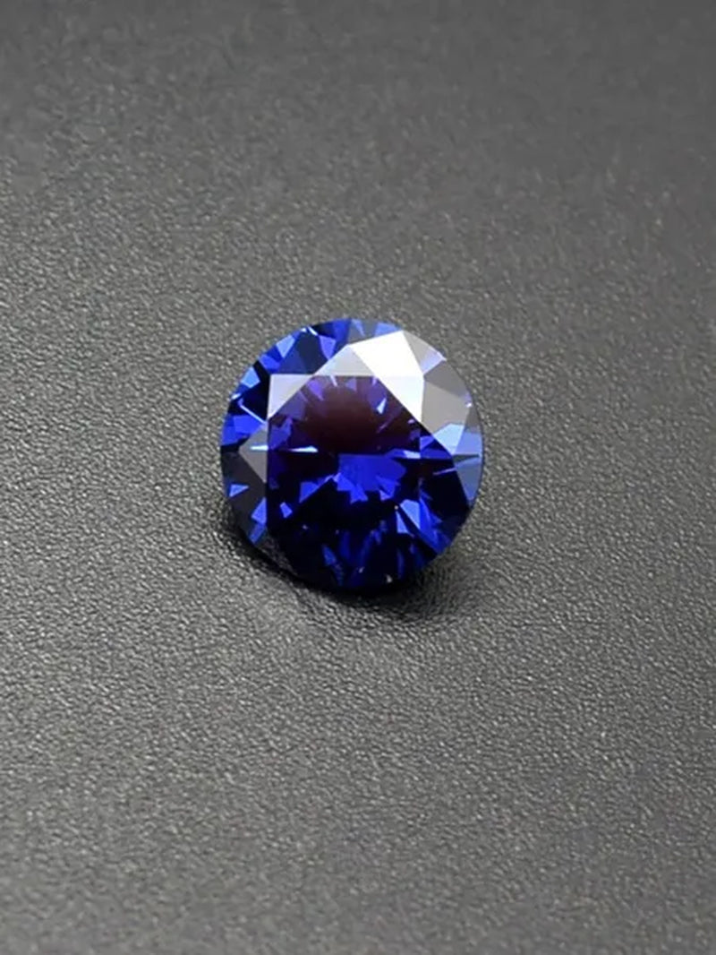 Natural Cutting 3A Blue Tanzania Sapphire Unheated 6x8mm 7x7mm Corundum Spinel Various Shapes Mosaic Jewelry Diy Blue Gem AAA - WORLD TIME VISITS