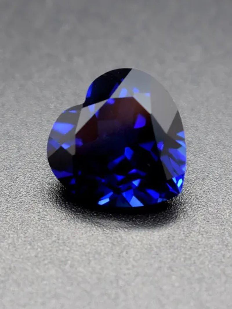 Natural Cutting 3A Blue Tanzania Sapphire Unheated 6x8mm 7x7mm Corundum Spinel Various Shapes Mosaic Jewelry Diy Blue Gem AAA - WORLD TIME VISITS