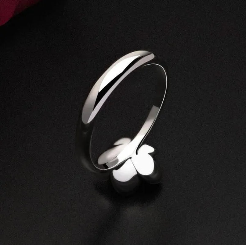 US European Creative New Women Fashion Jewelry Naturalzircon Rose Inlaidzircon Ring Ladies Vintage Black Drip flowers Ring Engagement Wedding Ring Anniversary Gift Jewelry Size 4 - 11 - WORLD TIME VISITS