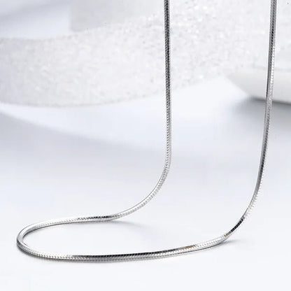 Women's Fashion Snake Bone Necklace Pendant Accessories Collarbone Chain Necklace Jewelry 16 - inch - 30 Inches - WORLD TIME VISITS