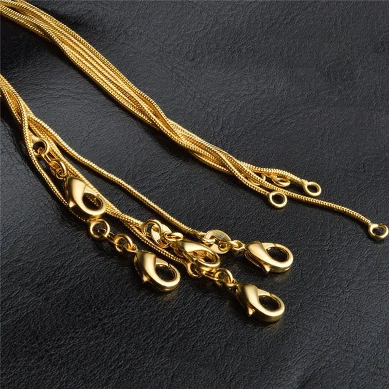 Women's Fashion Snake Bone Necklace Pendant Accessories Collarbone Chain Necklace Jewelry 16 - inch - 30 Inches - WORLD TIME VISITS