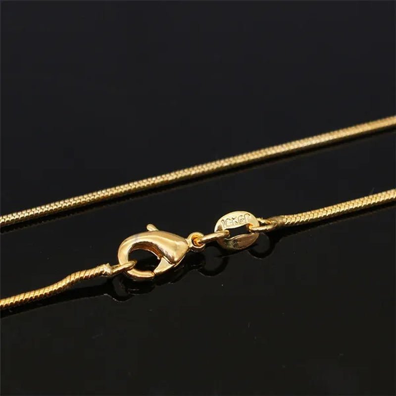 Women's Fashion Snake Bone Necklace Pendant Accessories Collarbone Chain Necklace Jewelry 16 - inch - 30 Inches - WORLD TIME VISITS