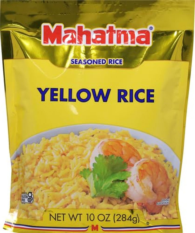 Yellow Seasonings & Long Grain Rice, Gluten - Free, Non - Gmo, Vegan, 10 Oz Bag - WORLD TIME VISITS