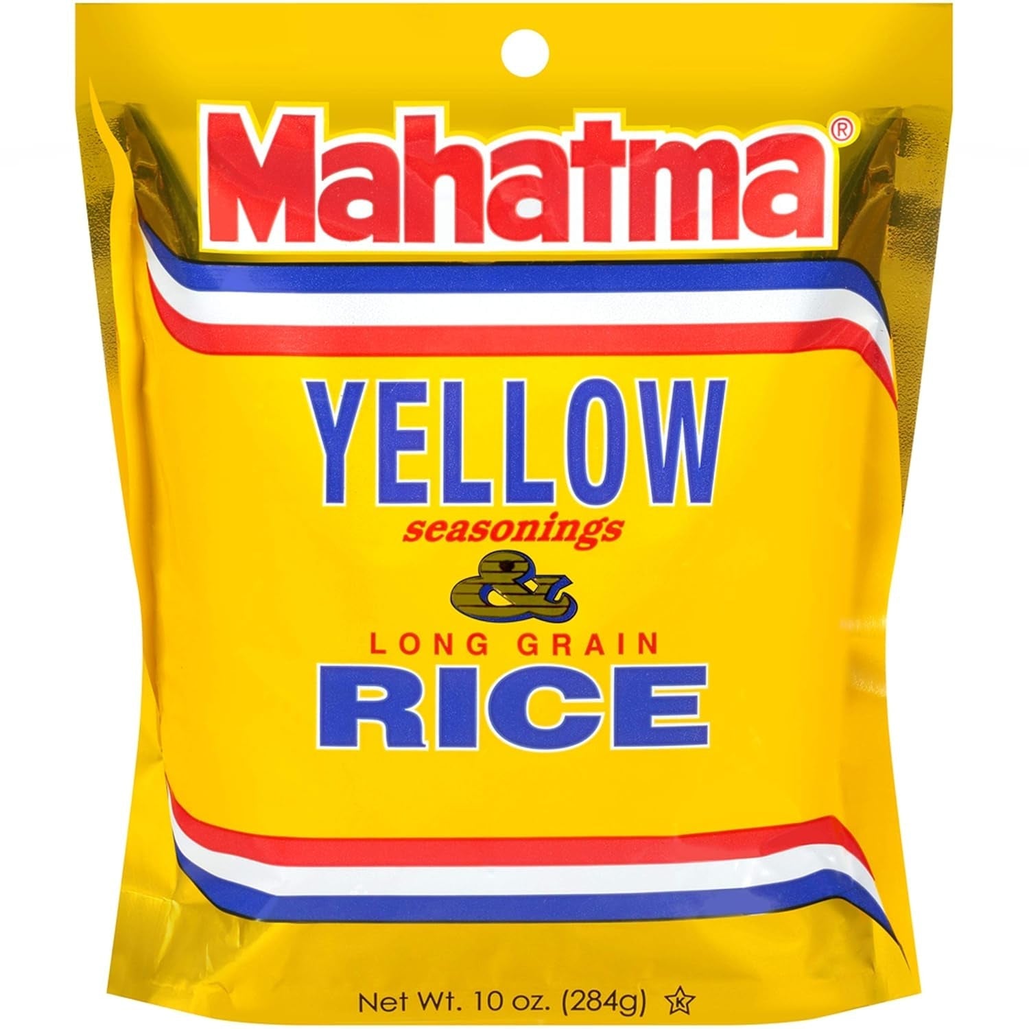 Yellow Seasonings & Long Grain Rice, Gluten - Free, Non - Gmo, Vegan, 10 Oz Bag - WORLD TIME VISITS